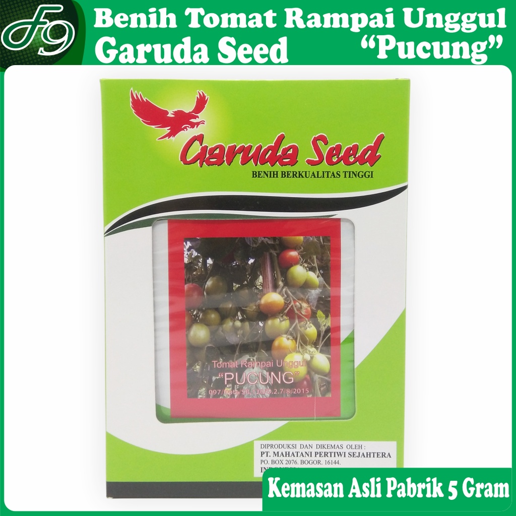 Benih Bibit Tomat Rampai Unggul Pucung Garuda Seed Kemasan Pabrik 5 Gram