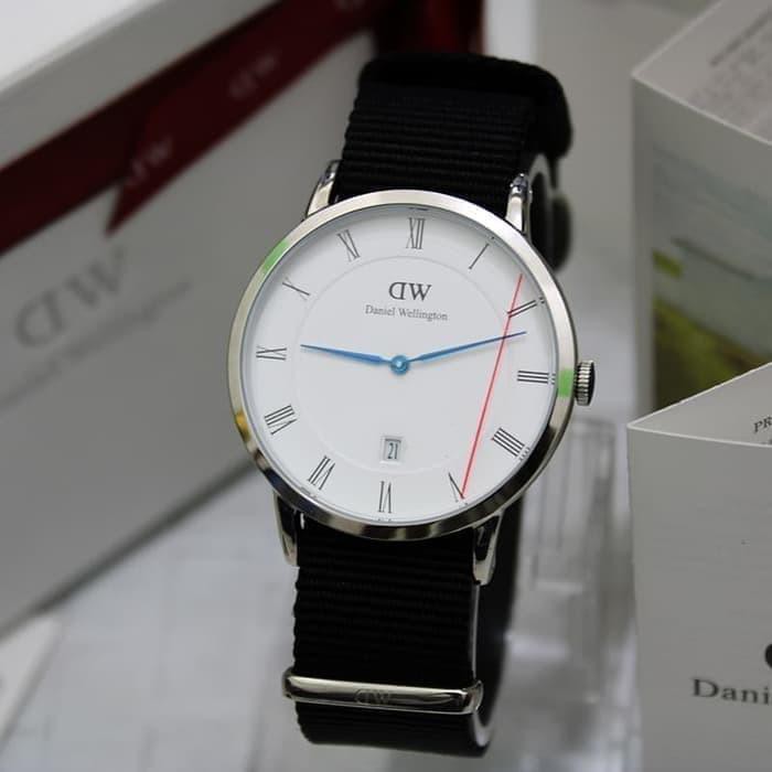 Jam Tangan Dw Danie Wellington Dapper Cornwall Silver Ori Murah Original