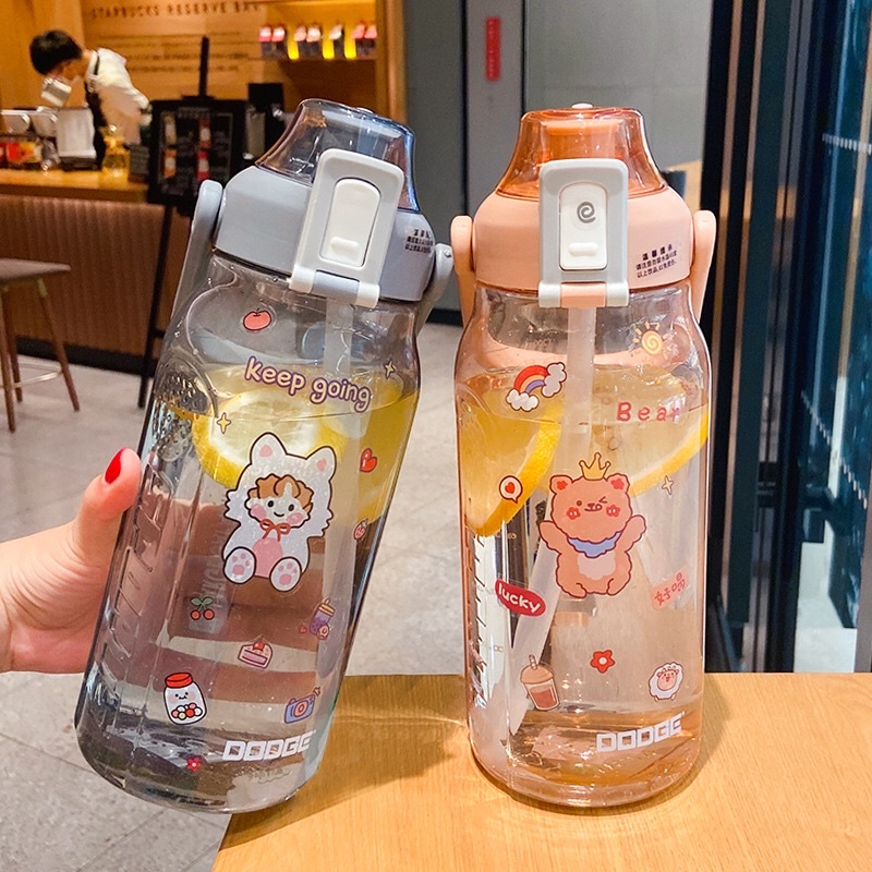 Botol Minum TRITAN 680ml / 1500ml - Botol Air Minum BPA Free High Quality - Botol Gym Botol Kantoran