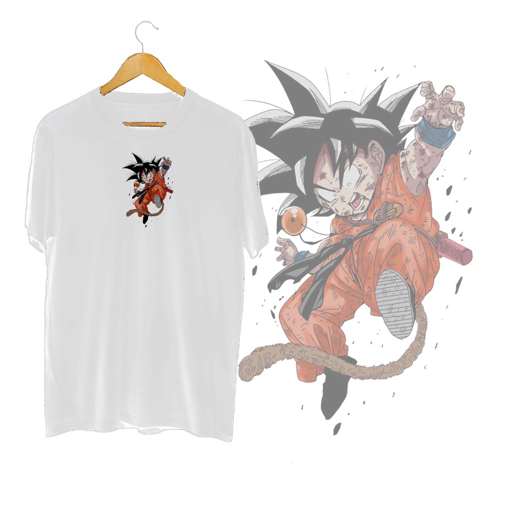 KAOS OVERSIZE GOKU KECIL T-SHIRT