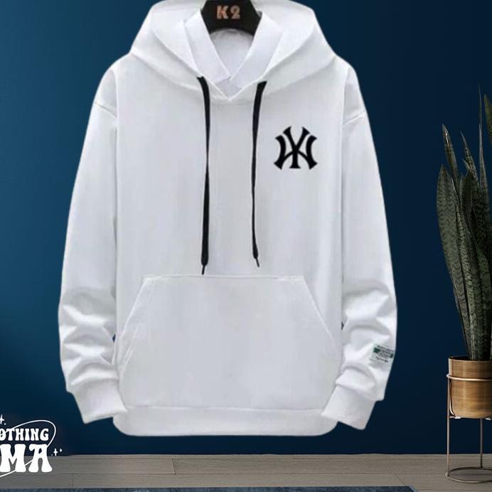 Langsung Atc Jaket Hoodie Smile Hitam Pria Wanita Switer Hodi Distro Cowok Cewek Suiter Hody Keren L