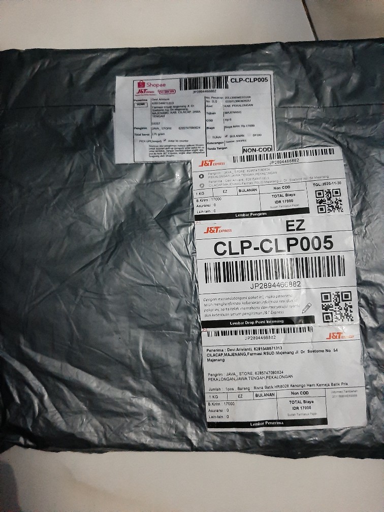 Goedank Store Hrb026 Kenongo Hem Kemeja Batik Pria Katun Primis Premium Halus M L Xl Xxl