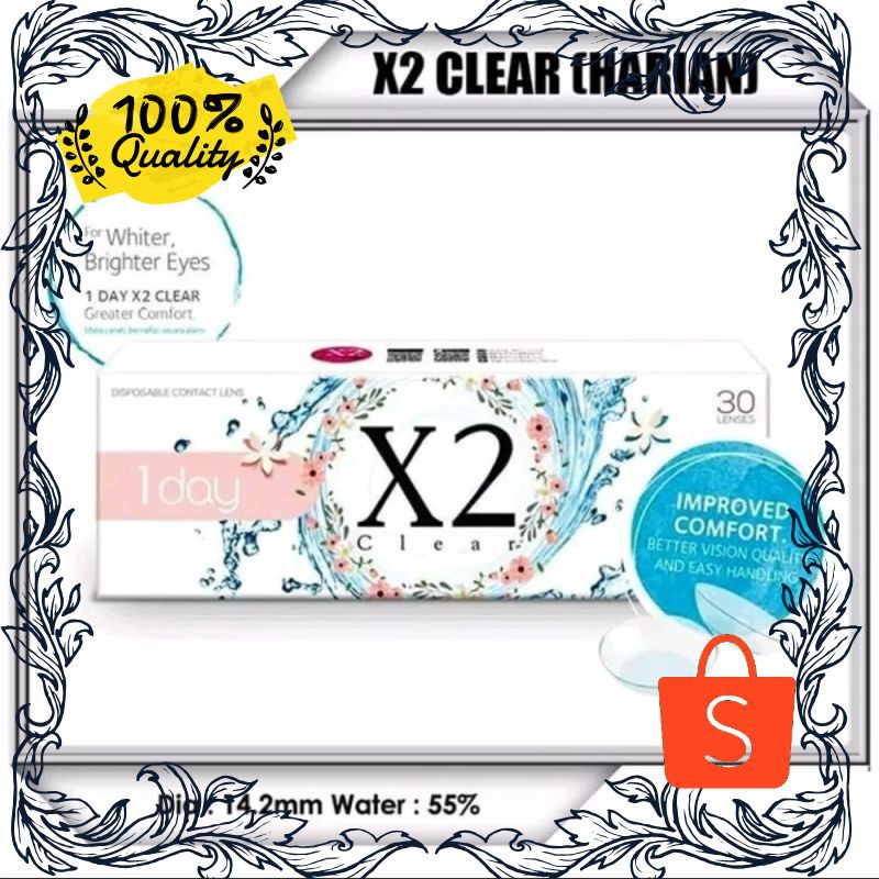 

Termurah Soflen X2 Clear Harian Softlens X2 Clear 1 Day Terhot