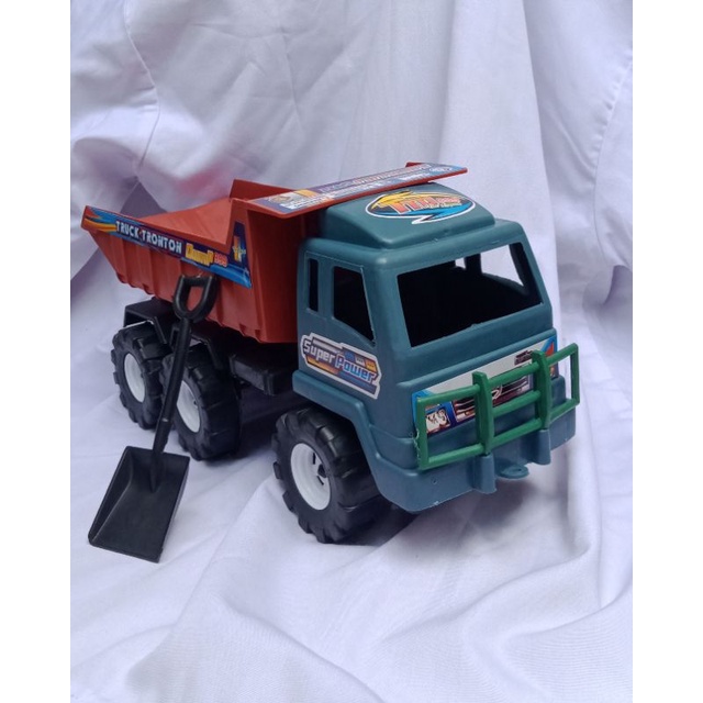mainan truck pengangkut pasir || truck tronton || dump truck