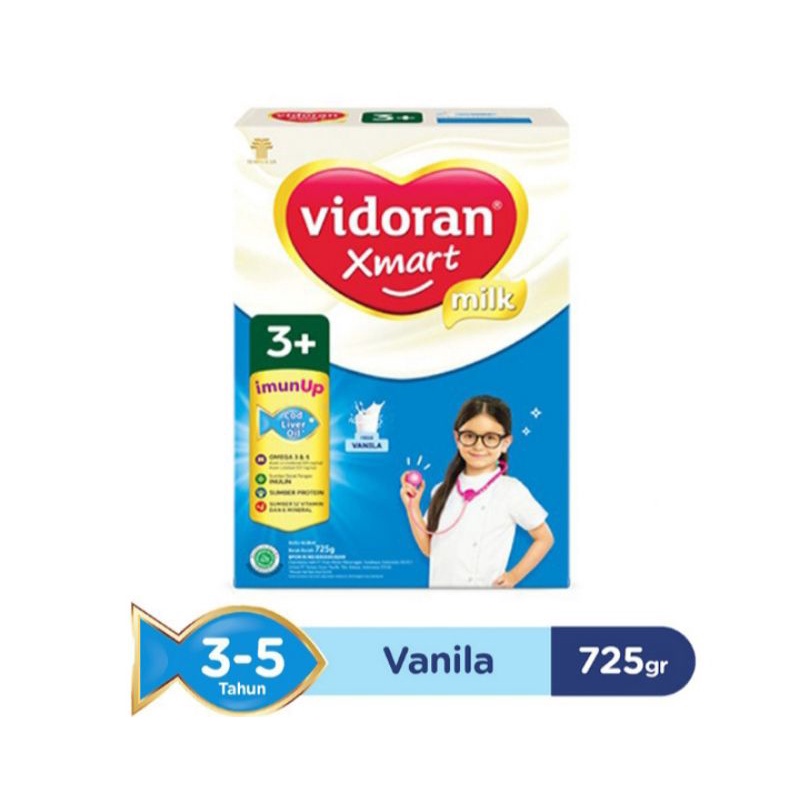 Vidoran Xmart 3+ 725 gram Vanila/Madu