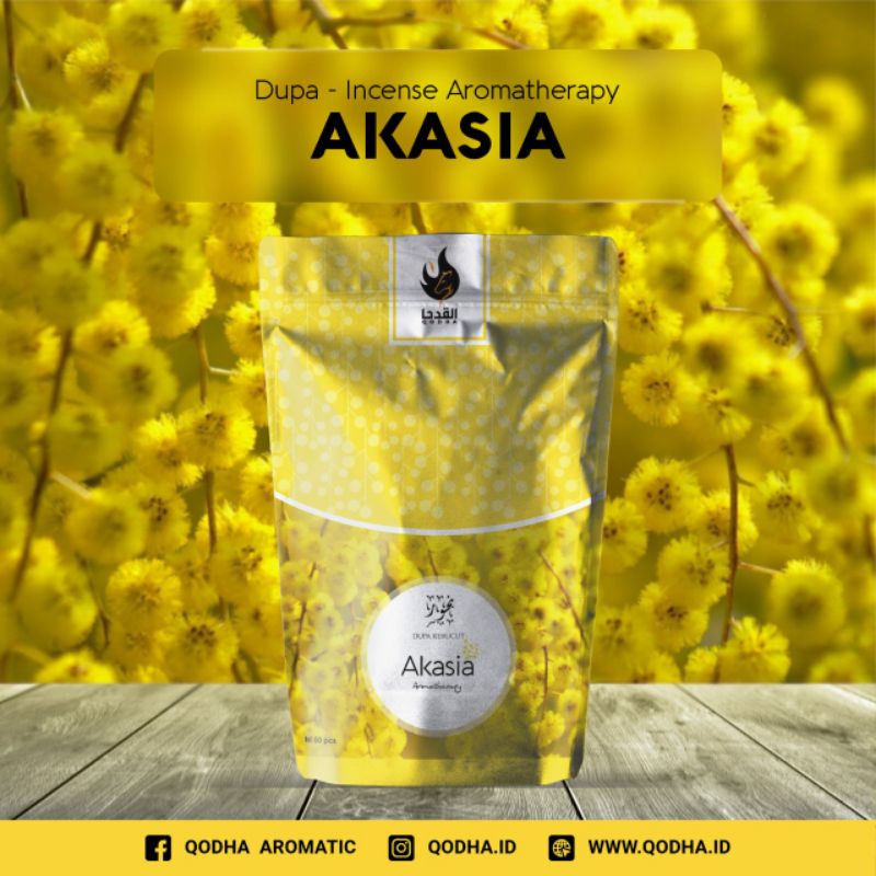 Bukhur Buhur Dupa Kerucut Aromaterapi Qodha isi 50 Pcs Aroma AKASIA