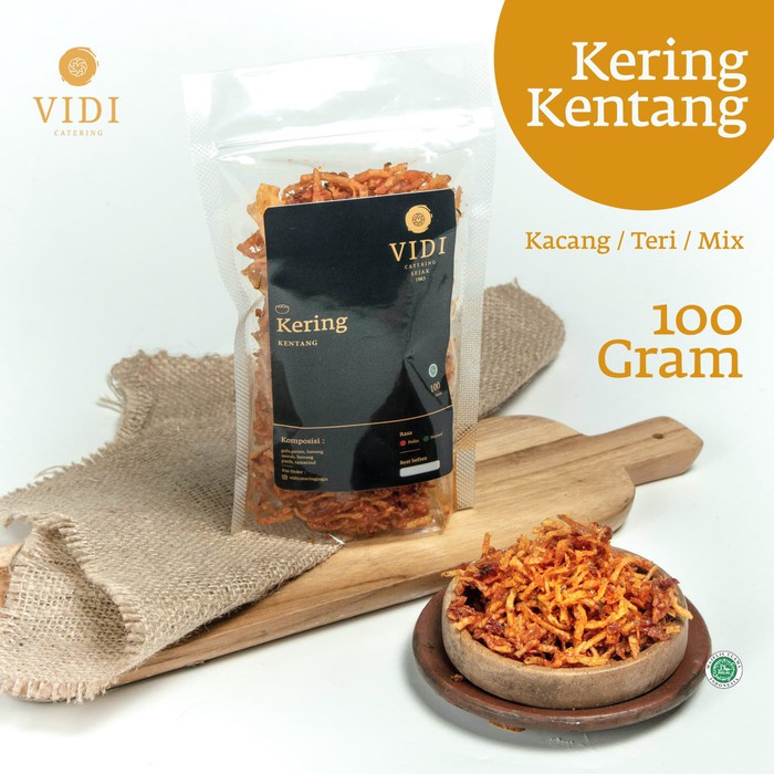 

Kering Kentang / Kacang / Teri / Mix — Sambal Goreng Orek Keringan Sambel Goreng Mustofa 100 gram