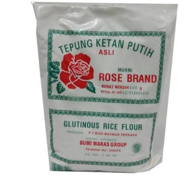 Tepung Ketan Putih Rose Brand