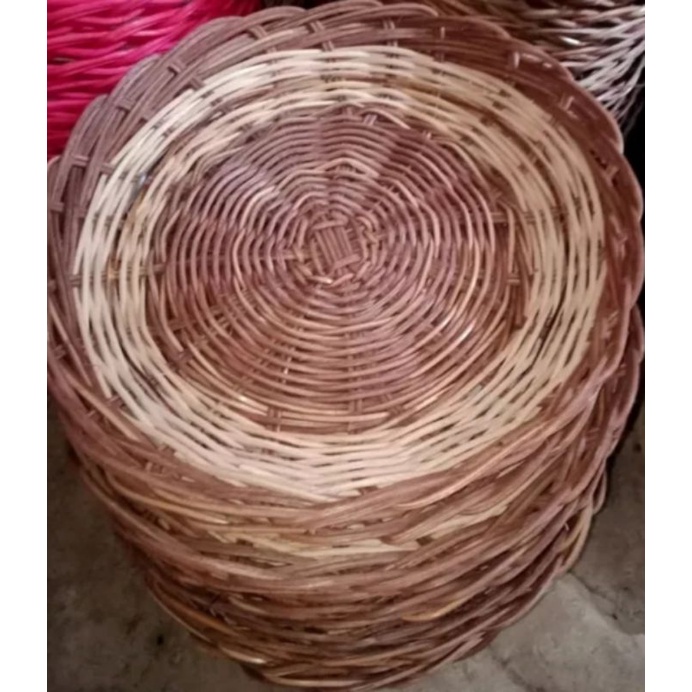 piring rotan asli