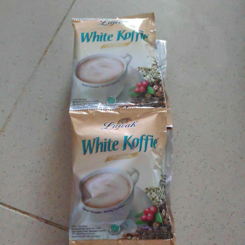 

Luwak White Coffee (1 renceng isi 10 sachet)
