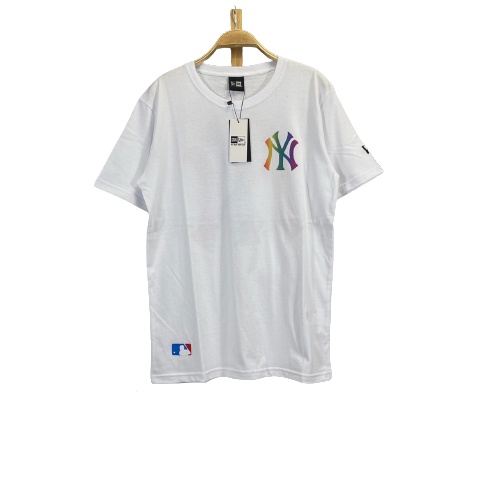 T - Shirt  MLB NY COLORFULL – Fashion Trendy Casual Unisex Good Brand Quality 99% Realpict