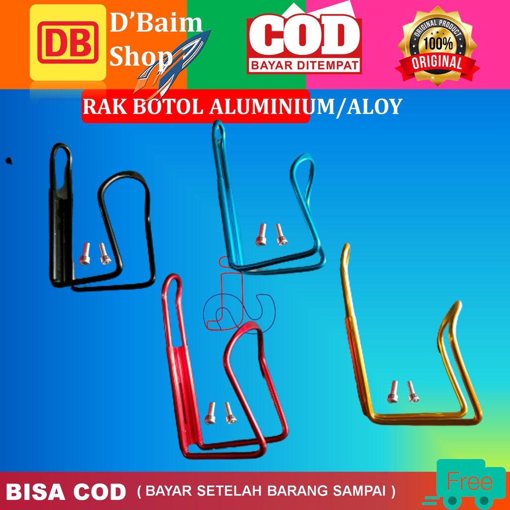 Rak Botol Sepeda Aluminium Aloy Berkualitas