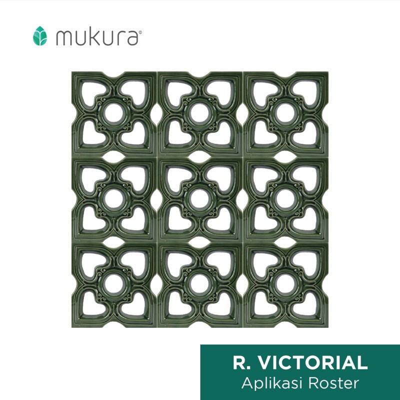 Jual Roster Keramik Mukura Victorial 20 X 20 Cm Indonesia|Shopee Indonesia