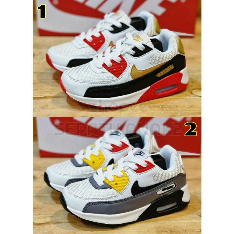 Sepatu anak laki laki perempuan nike air max 90 sepatu anak import/premium