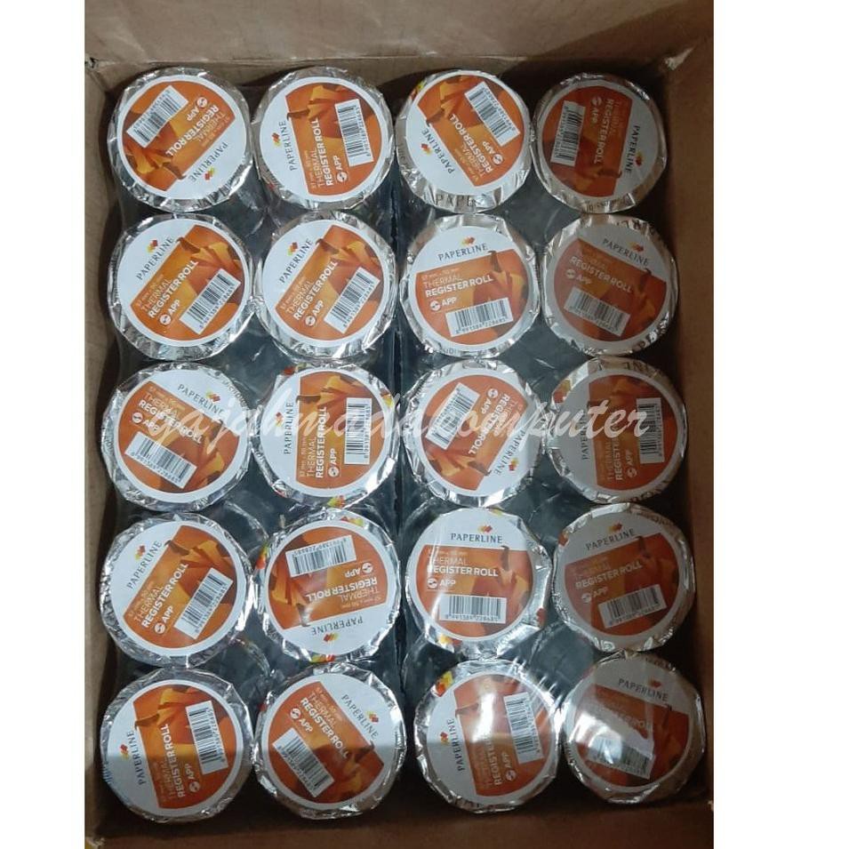 

Laku keraz! Kertas Thermal Roll Kasir / Struk Kasir / Register Roll (57x50 mm)