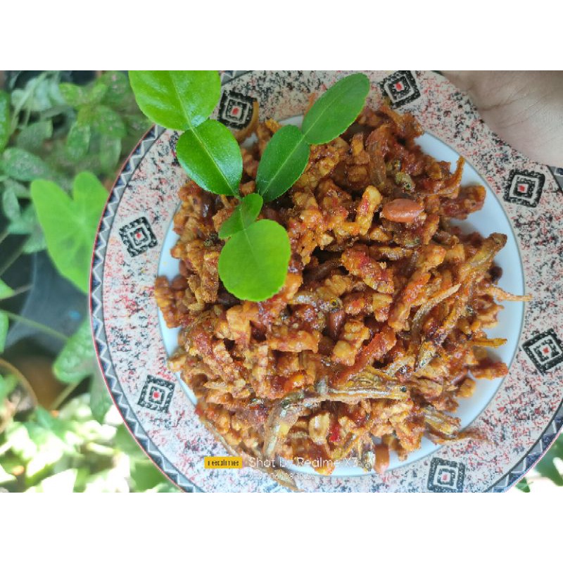 KERING TEMPE KENTANG KACANG TEMPE TERI KACANG  MURAH MERIAH ENAK 100gr