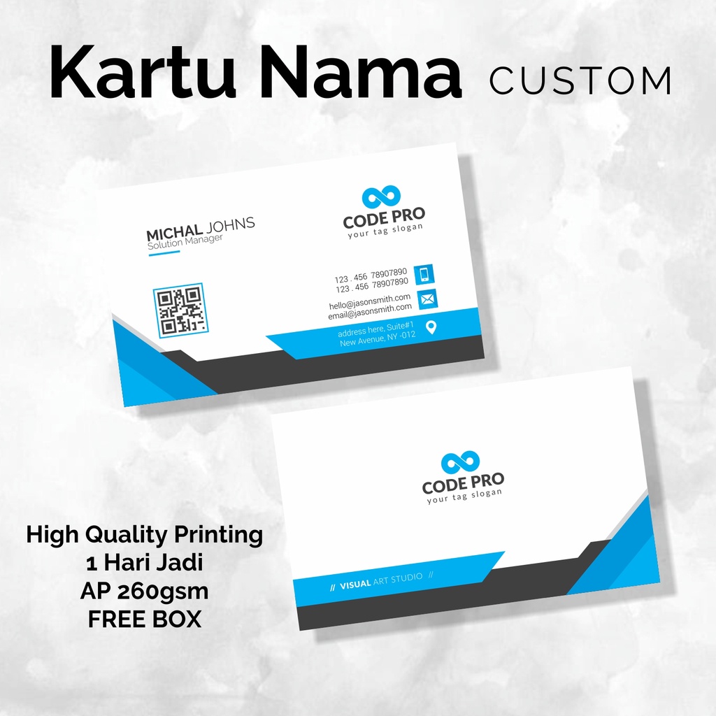 

KARTU NAMA / NAME CARD USAHA / PERSONAL