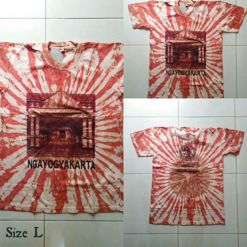 KAOS BATIK JOGJA/KAOS KHAS JOGJA/SIZE L