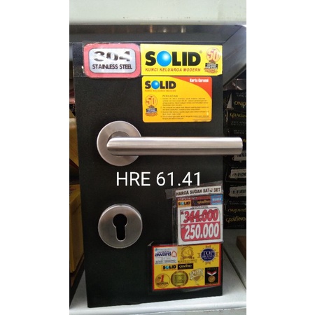 Handle Pintu Set HRE merk SOLID