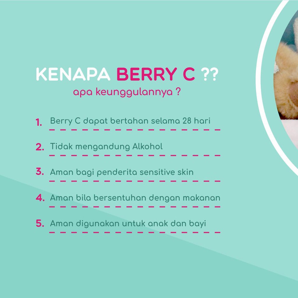 BerryC / Berry C Active Sanitizer Spray 60ml dan 100ml (travel size)