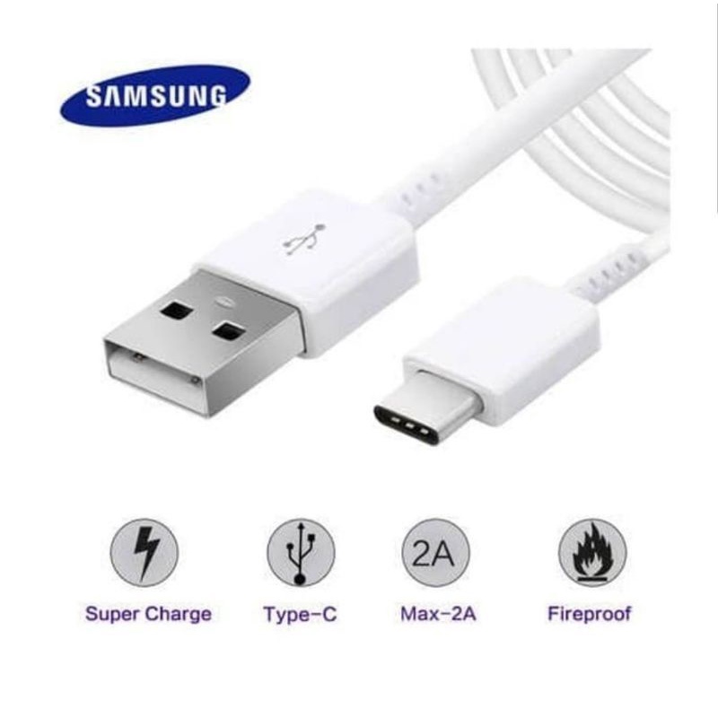 Kabel Data Samsung Fast Charging ORI USB ORIGINAL 100% Samsung Type C