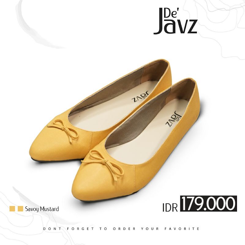 SEPATU FLAT SAVOY || De' Javz