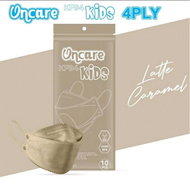 Masker Kf94 Anak Oncare 4ply isi 10 pcs Best Seller Semarang