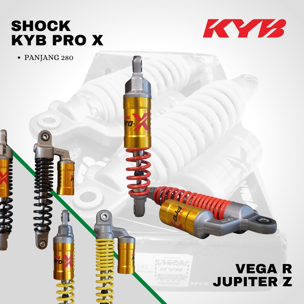 Shockbreaker Shock KYB PRO X jupiter z 280mm tabung