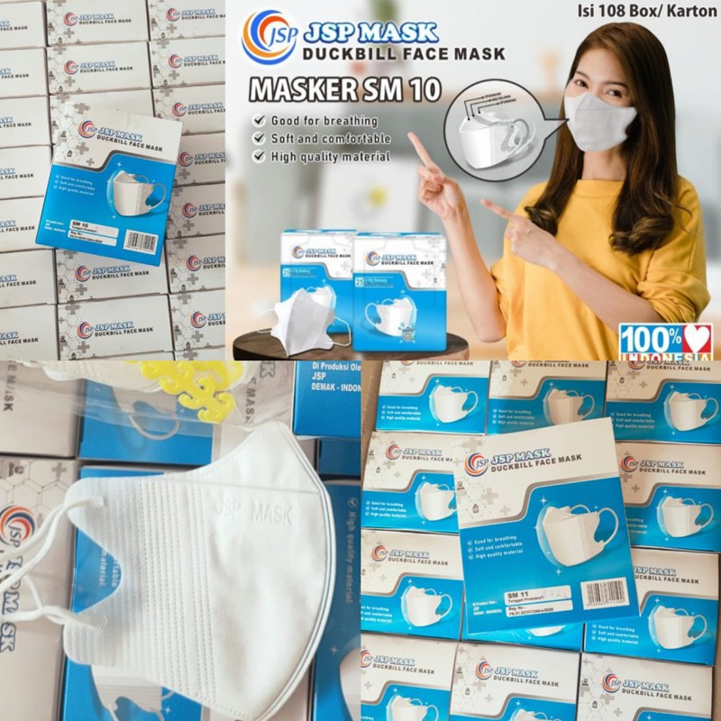 masker Duckbill/wanita/pria/produksi/lokal
