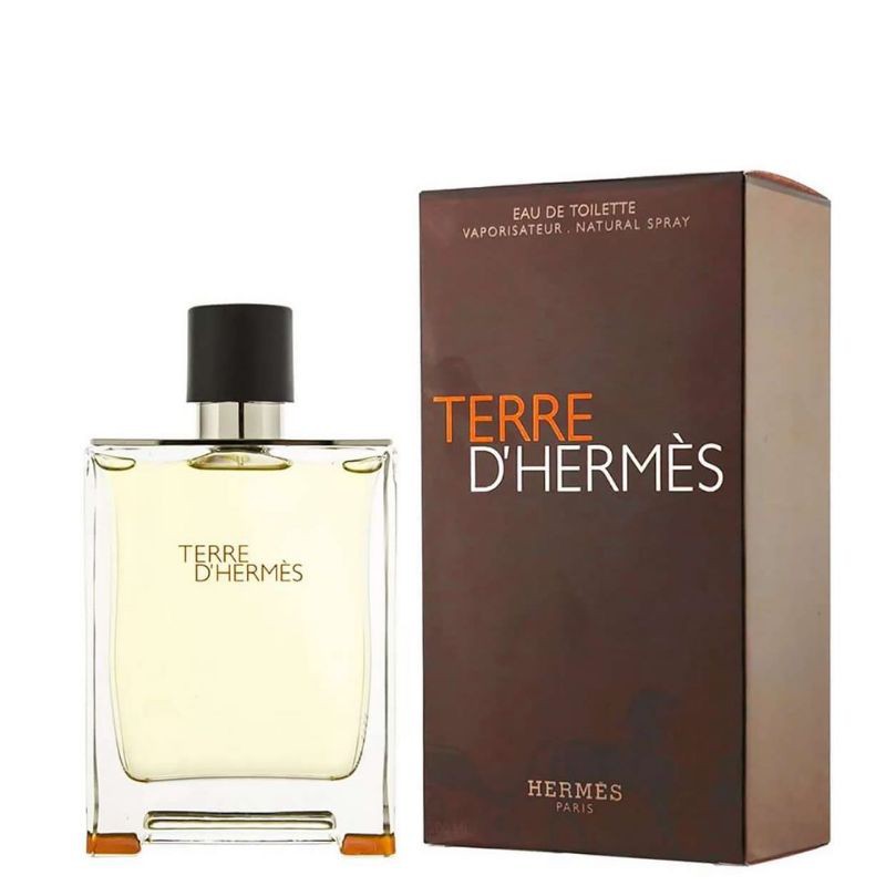 HERMES TERRE D'HERMES EAU DE TOILETTE 100ML ORIGINAL 100% / PARFUM HERMES ORIGINAL DIJAMIN 