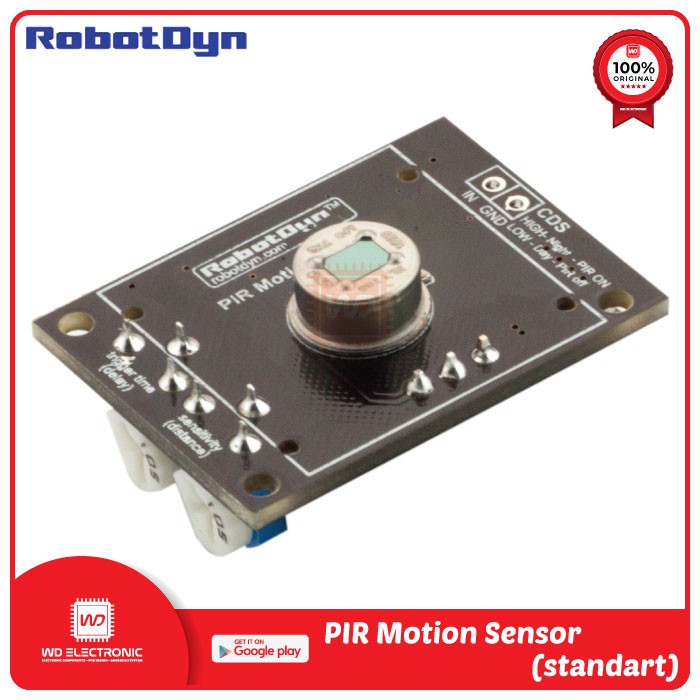 SENSOR PIR MOTION ROBOTDYN PIR MOTION SENSOR