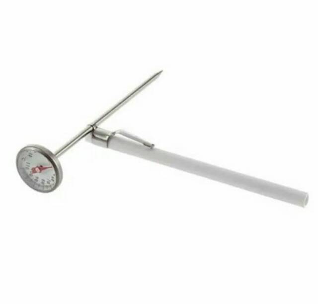 THERMOMETER KOPI STAINLESS MANUAL ALAT UKUR SUHU PANAS DINGIN ESPRESSO MINI 049