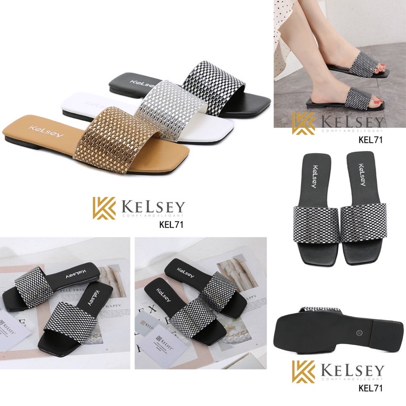 (Gratis Sandal Random) kelsey Sandal Wanita KEL71