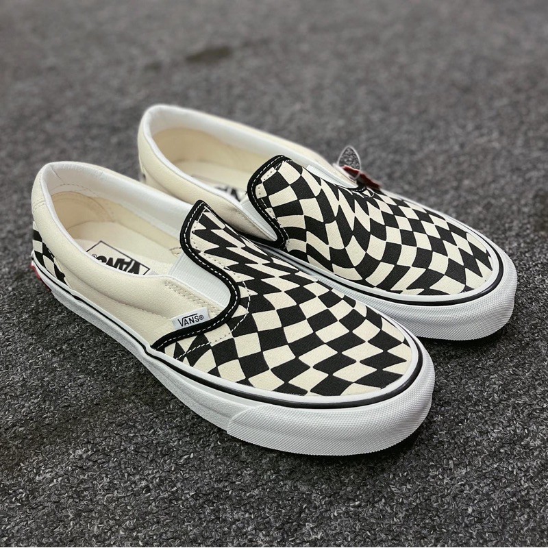 Vans Classic Slip On - Twist Warp Check