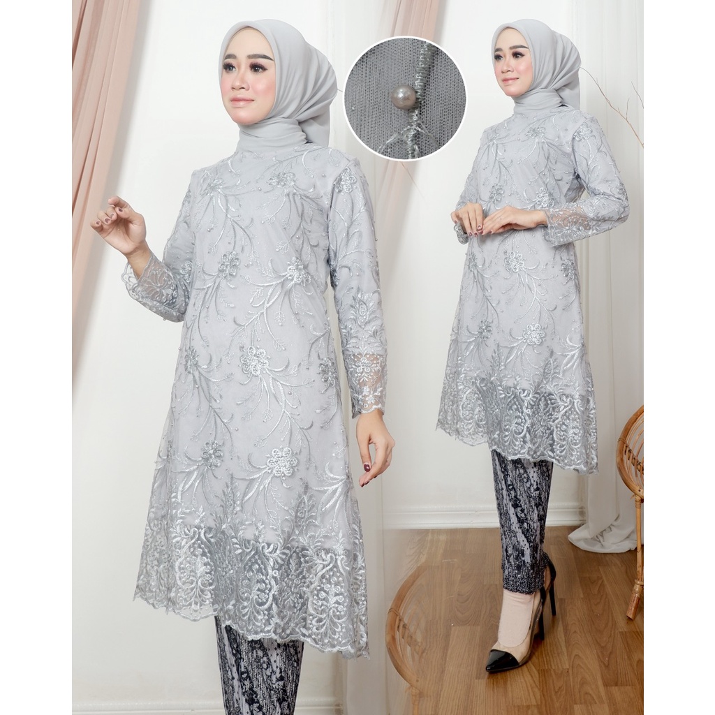 COD | SET TUNIK KEBAYA DIAJENG | KEBAYA MODERN BAJU PESTA PESTA | KEBAYA TUNIK BUSUI FRIENDLY MODERN