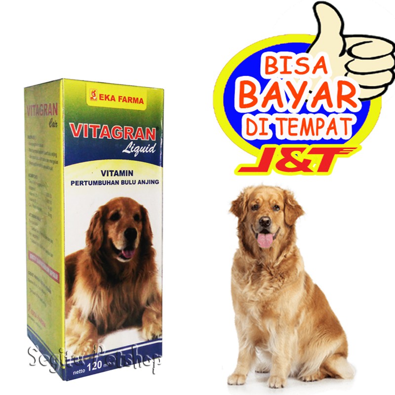 VITAMIN PERTUMBUHAN BULU DAN KULIT ANJING VITAGRAN