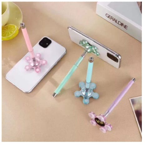 

HOLDER PULPEN VIP - PHONE STAND BUNGA PLUS PULPEN 2 IN 1 - HOLDER HP BUNGA GURITA STAND