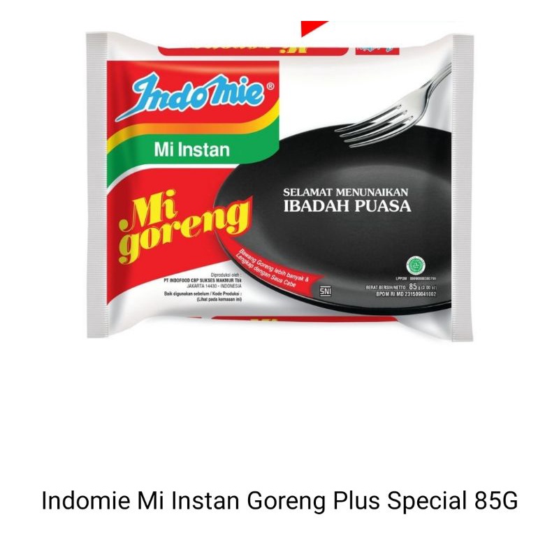 

Indomie goreng 85g