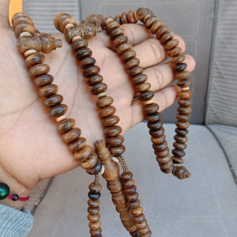 tasbih tijani yuser/tasbih kayu johar asli/tasbih atijani