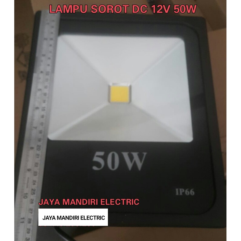 Lampu Sorot Led DC12V 50W / DC 12V 50watt / 12Volt 50 w / 12 v 50 watt