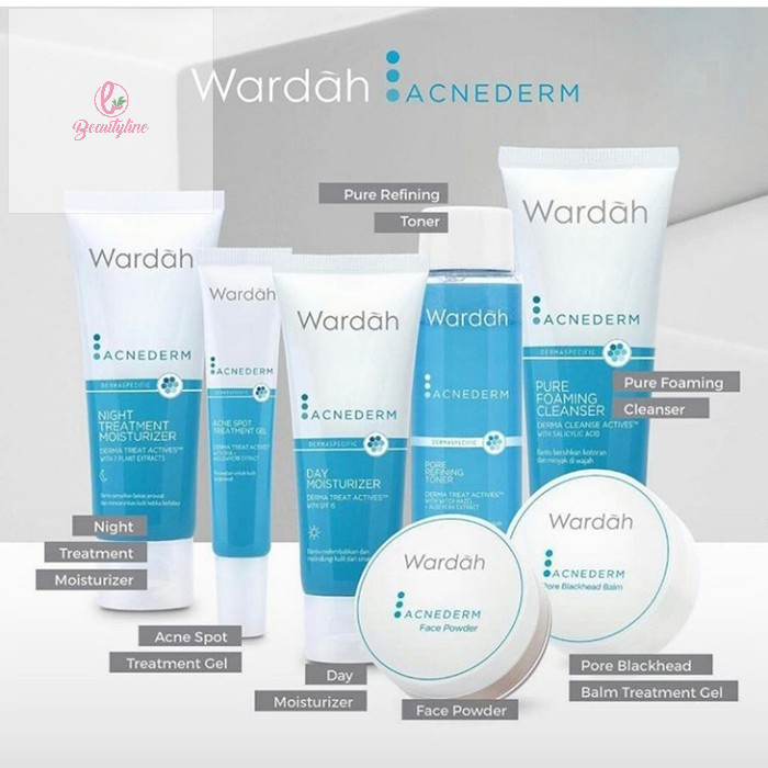 Wardah Acnederm Series / wardah jerawat