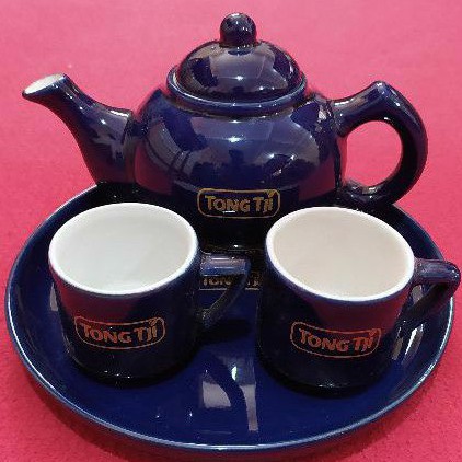 Teh Tea Tong Tji Poci Keramik 1 Set