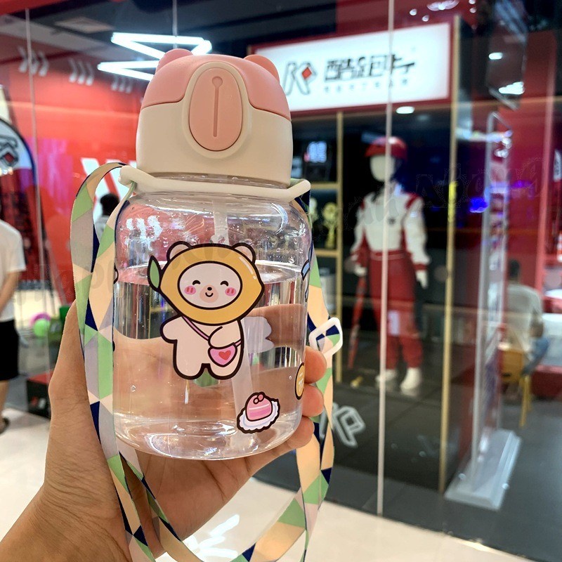 COD BOTOL MINUM ANAK SEDOTAN KARAKTER LUCU 600ML TEMPAT MINUM ANAK SEKOLAH