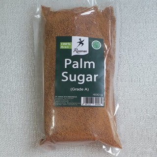 400 GR - GULA AREN - PALM SUGAR 400 GRAM MERK RICOMAN 100%