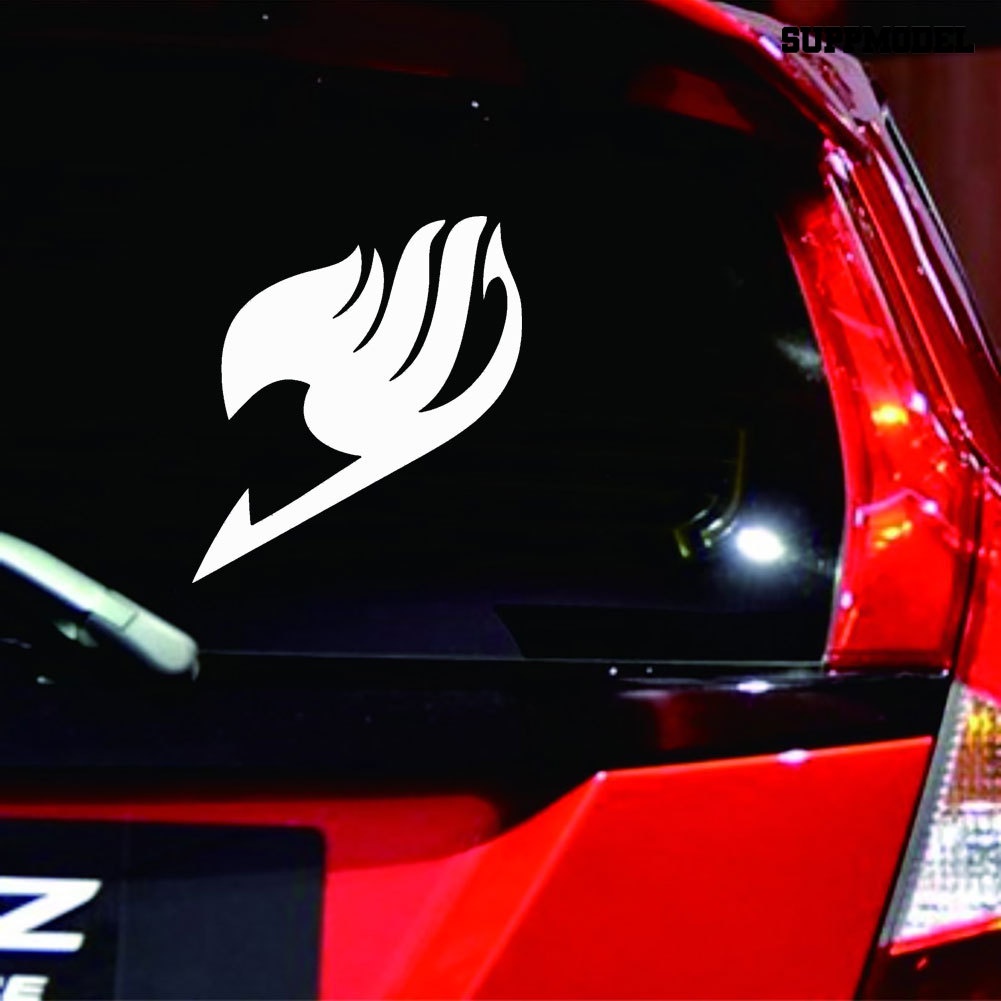 Stiker Logo Fairy Tail Untuk Dekorasi Body / Jendela / Bumper Mobil / Truk