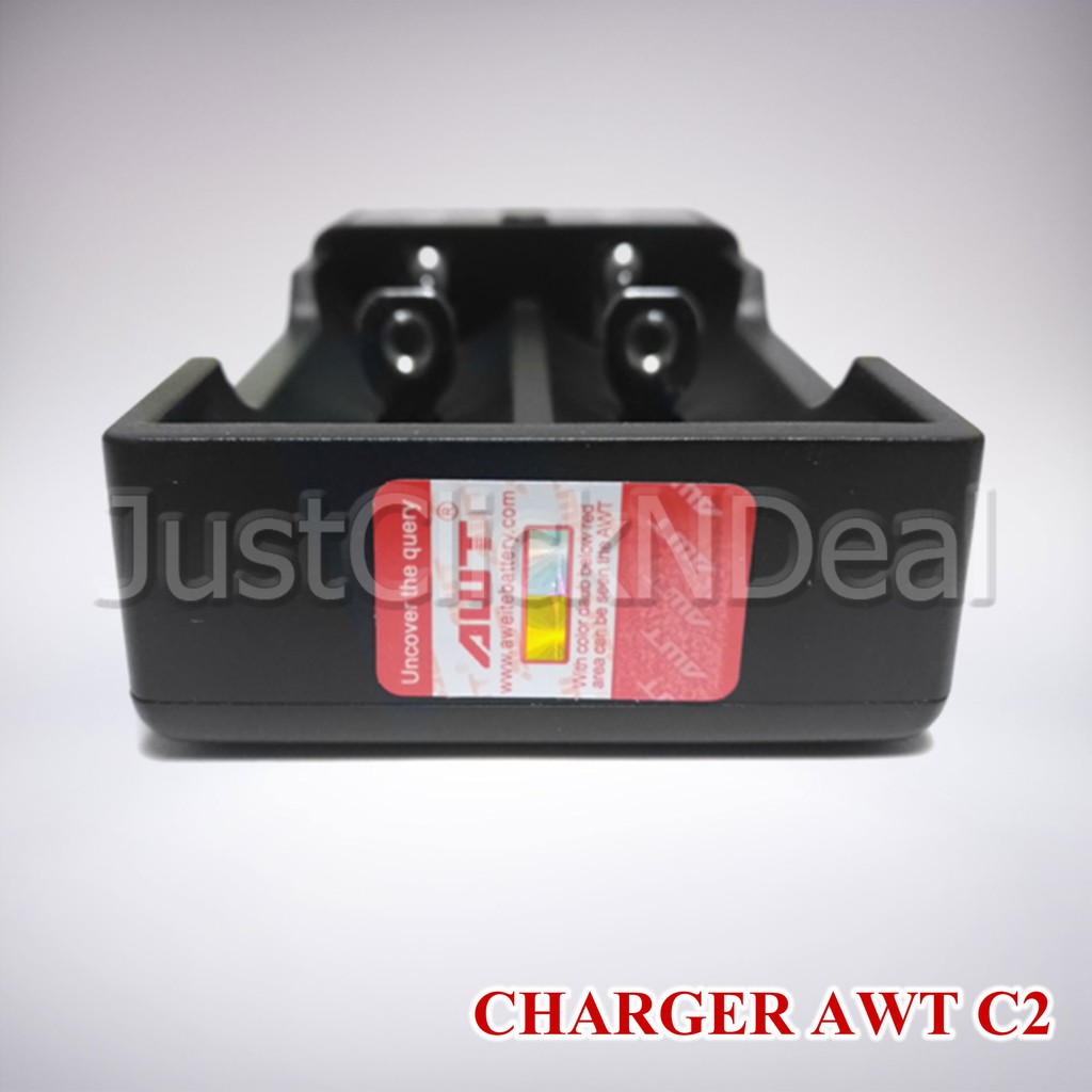 Fast Charger AWT C2 2A 2 Slot Authentic Original Oten