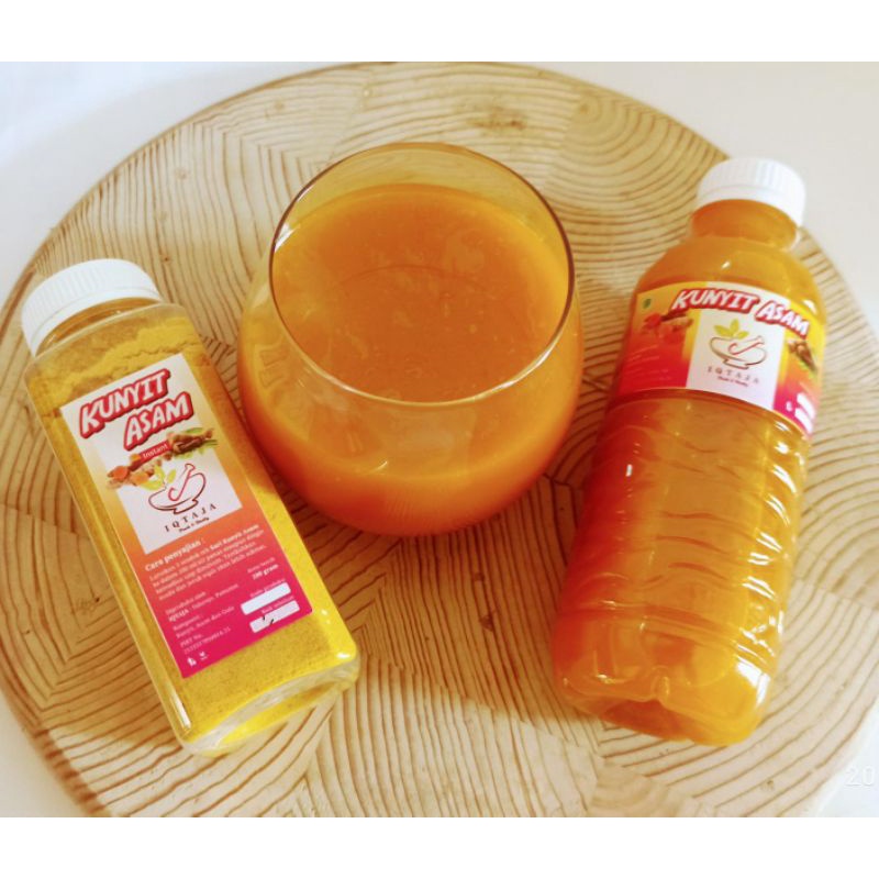 

jamu bubuk kunyit asam