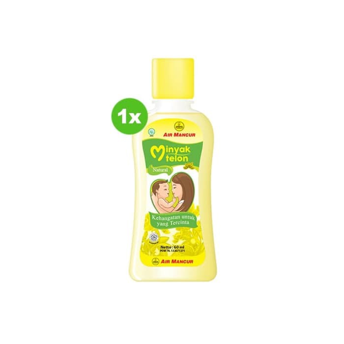 Air Mancur Minyak Telon Natural Botol 60 ml