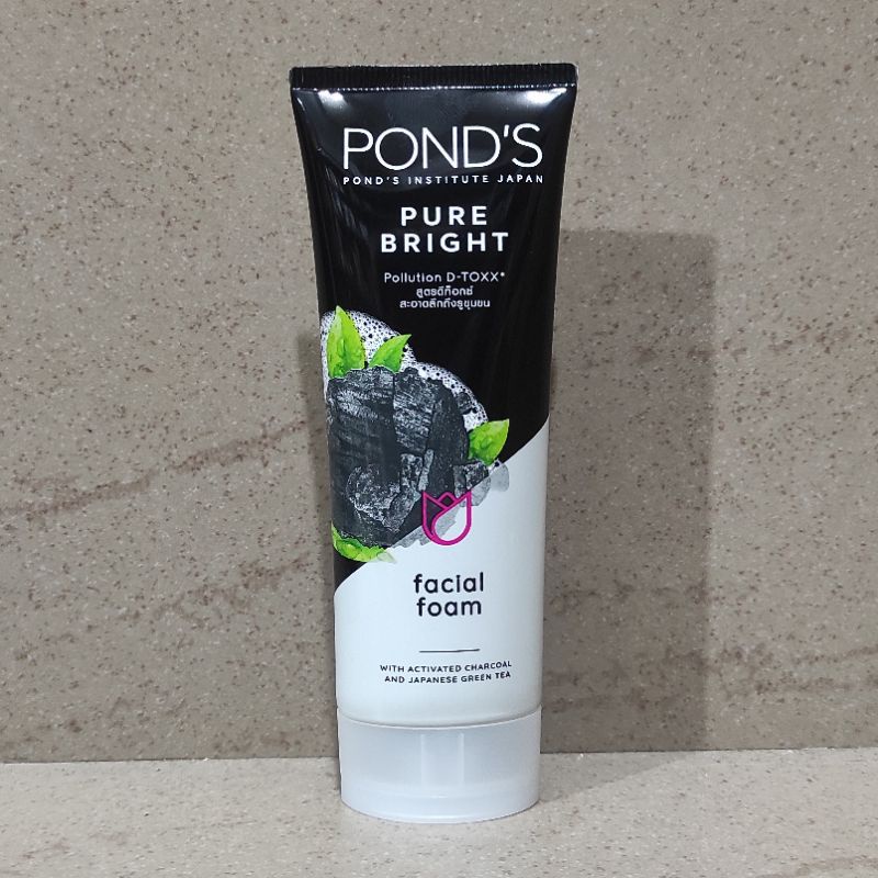 Ponds Pure Bright Pollution D-TOXX Facial Foam 100gr