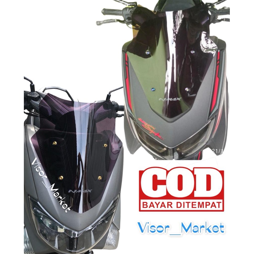 VISOR NMAX NEW 2020 MODEL VECTOR 2020 / WINDSHIELD NMAX NEW 2020 MODEL VECTOR VISOR NMAX MODEL TDR